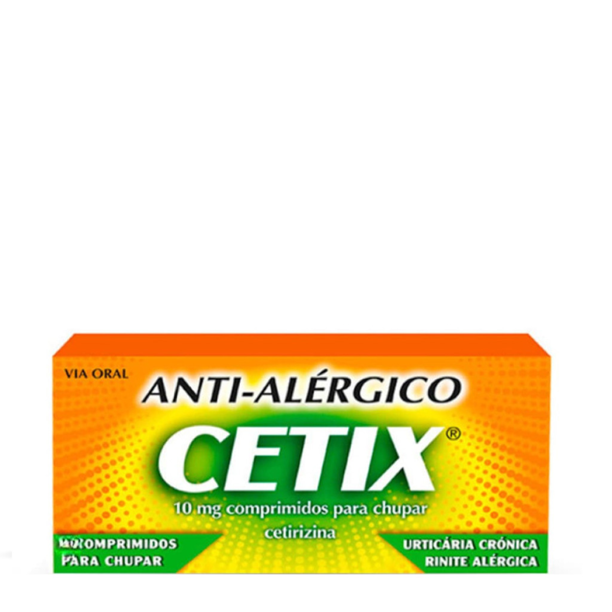 Cetix 10mg comprimidos para chupar | Farmácia Padrão da Légua