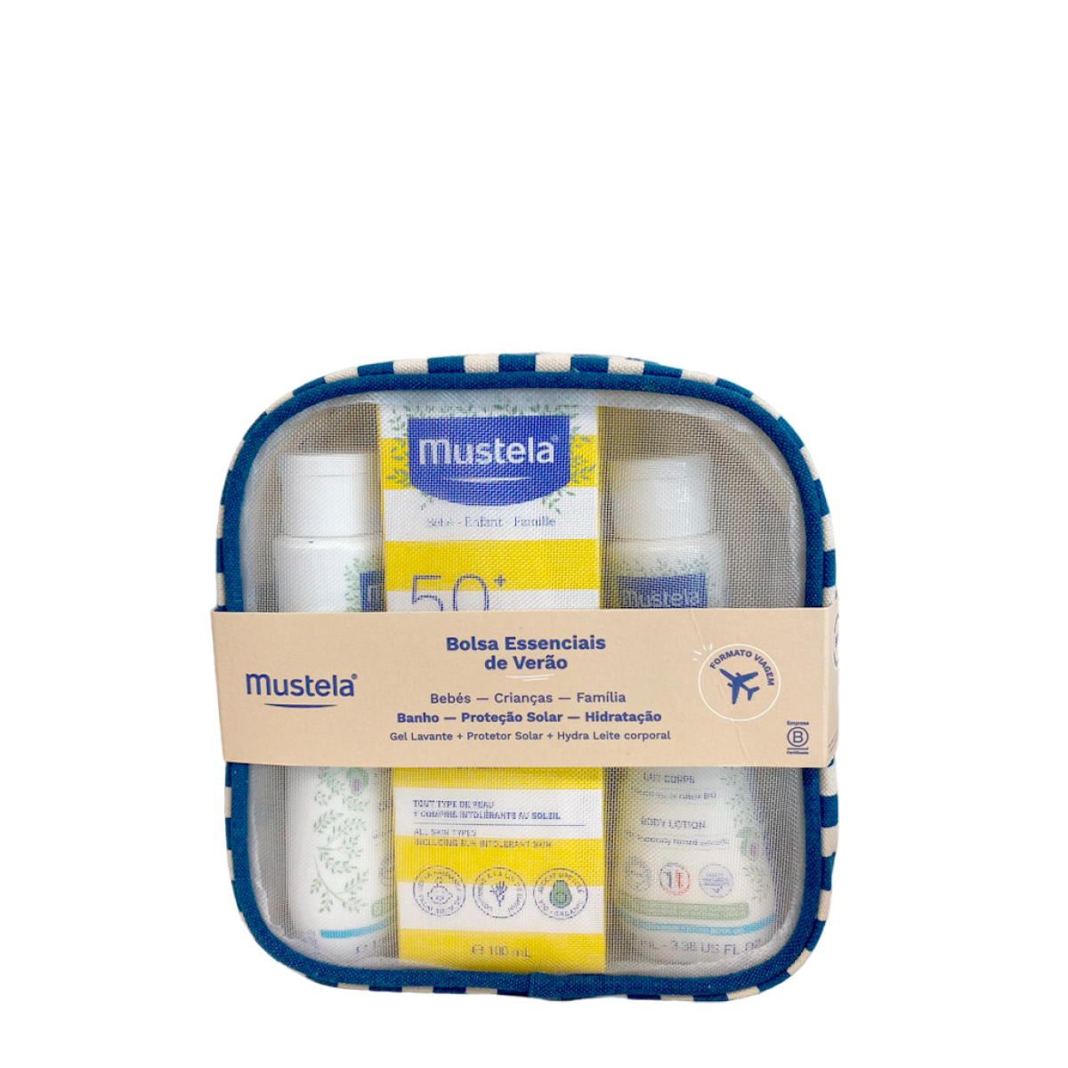 MUSTELA - BOLSA ISOTÉRMICA BEBÉ AZUL